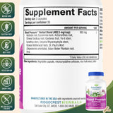 RidgeCrest Herbals ingredientes Gastrodia y Eucommia para apoyo vascular
