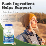 RidgeCrest Herbals cápsulas veganas extra fuerza mostrando cantidad y formato
