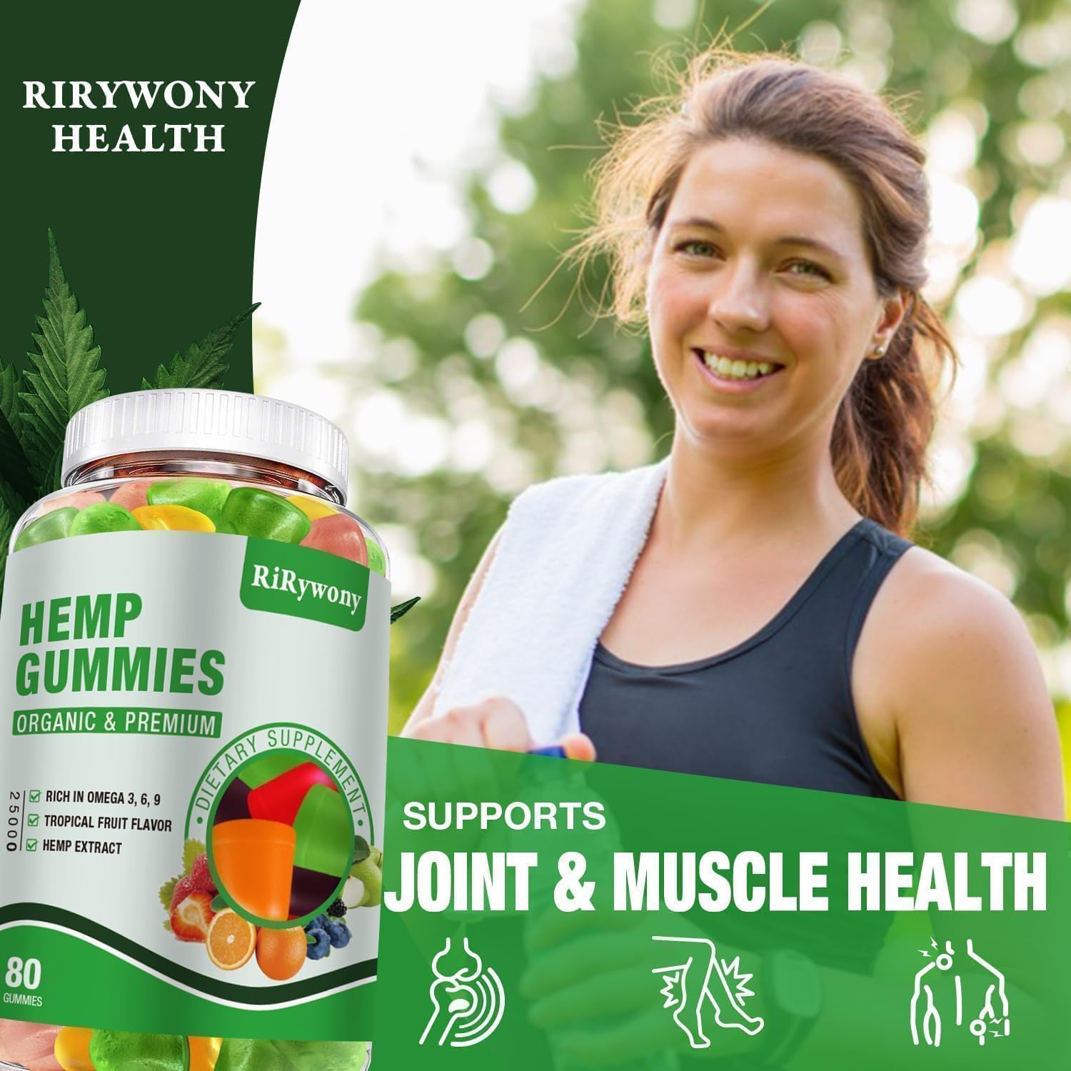 RiRywony Health etiqueta con ingredientes y transparencia informativa