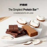 Rise barra servida con café resaltando energía matutina práctica
