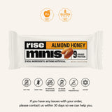 Rise ingredientes naturales almendra miel y whey, beneficio limpieza