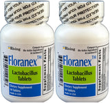Rising Floranex frasco frontal mostrando la etiqueta y beneficio de conservación segura