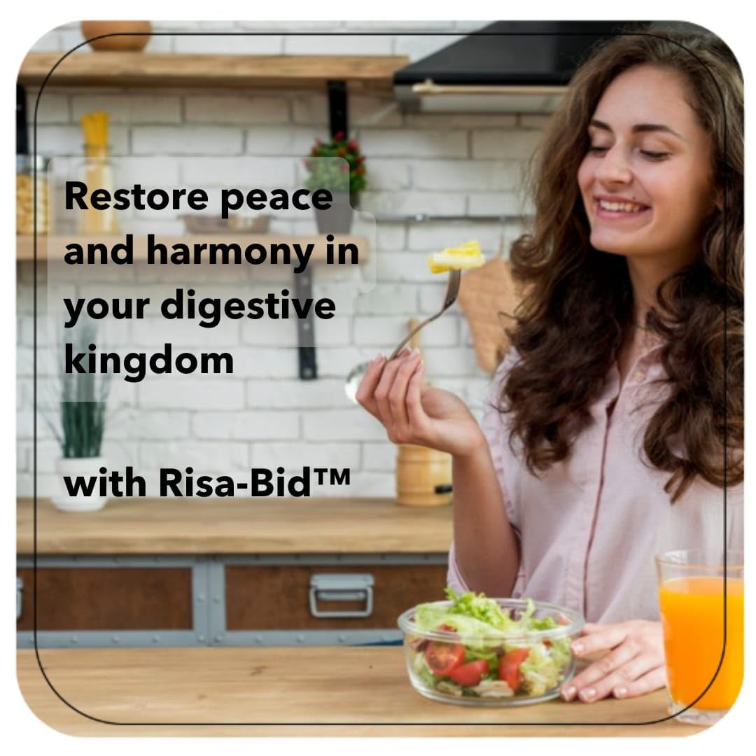 Rising etiqueta con información nutricional y recomendaciones de uso