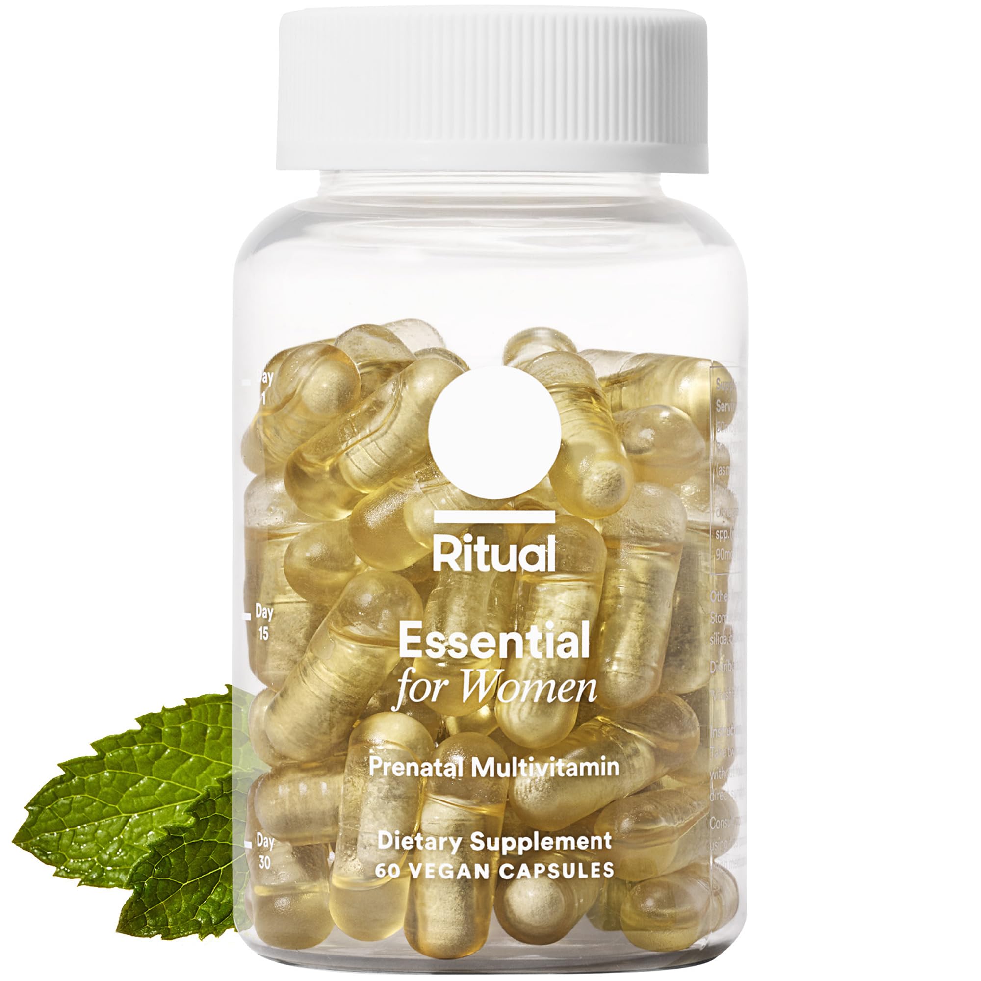 Ritual envase frontal prenatal mostrando diseño claro y beneficios