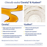Ritual HyaCera etiqueta con ingredientes visibles y transparencia
