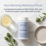 RITUAL LABS etiqueta en primer plano con información de ingredientes
