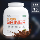 RIVAL NUTRITION detalle de etiqueta nutricional con macros por porción