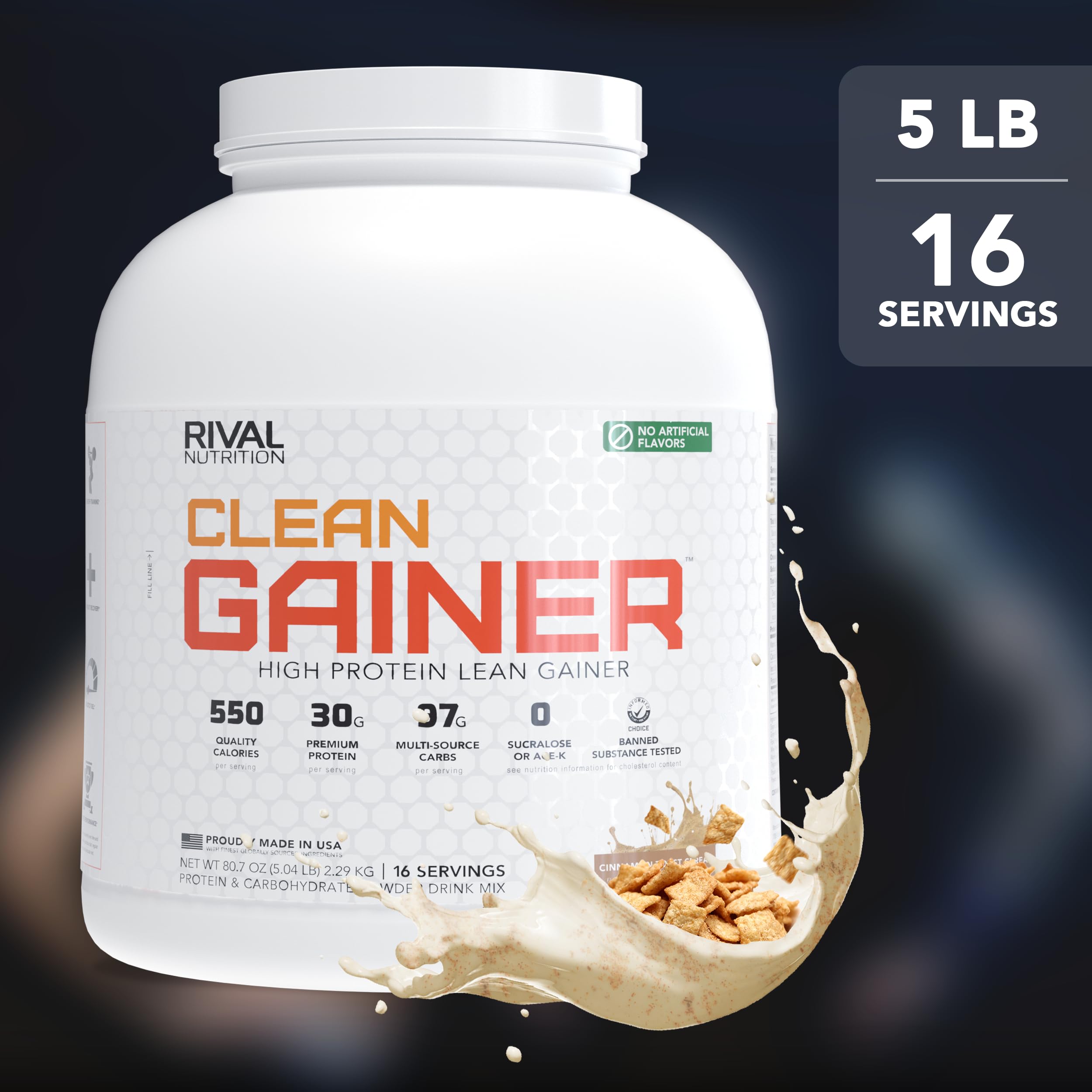 RIVAL NUTRITION sello Informed Choice certificado que aporta confianza