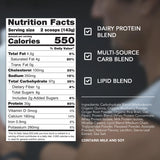 RIVAL NUTRITION etiqueta nutricional con macros y ingredientes