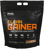 RIVAL NUTRITION envase frontal del Clean Gainer mostrando marca y sabor