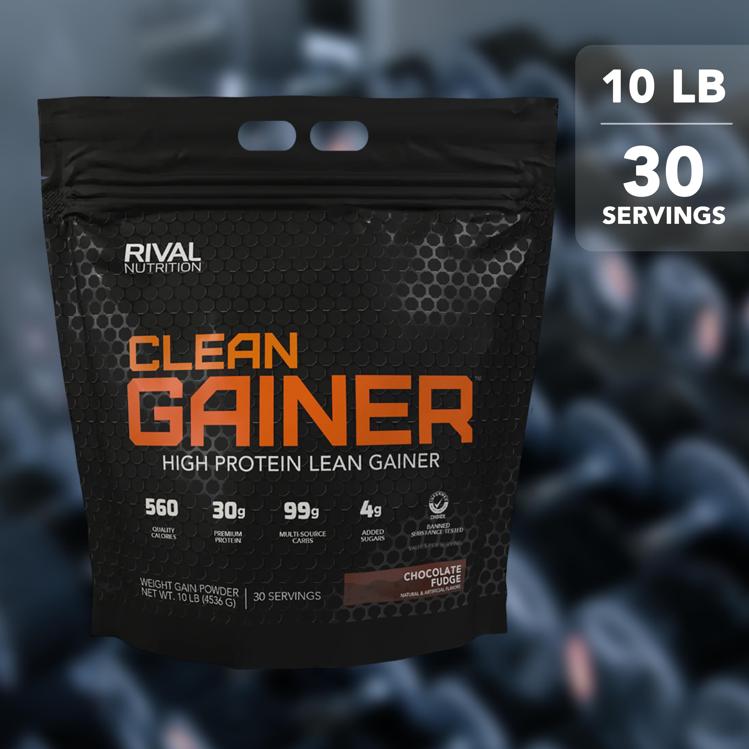 RIVAL NUTRITION cucharada medidora que muestra porción precisa y control