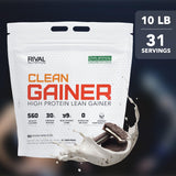 RIVAL NUTRITION comparación de tamaño del envase para planificación de uso