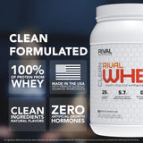 RIVAL NUTRITION polvo textura fina que facilita mezclado