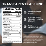 RIVAL NUTRITION etiqueta nutricional transparente sin blends ocultos