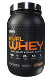 RIVAL NUTRITION envase frontal mostrando producto y sabor Rich Chocolate