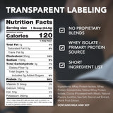 RIVAL NUTRITION etiqueta de ingredientes para transparencia y confianza
