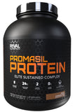 RIVAL NUTRITION envase frontal Promasil chocolate mostrando tamaño y marca