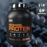 RIVAL NUTRITION primer plano de fuentes proteicas incluidas en Promasil