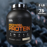 RIVAL NUTRITION porciones Promasil con taza medidora rendimiento por servicio