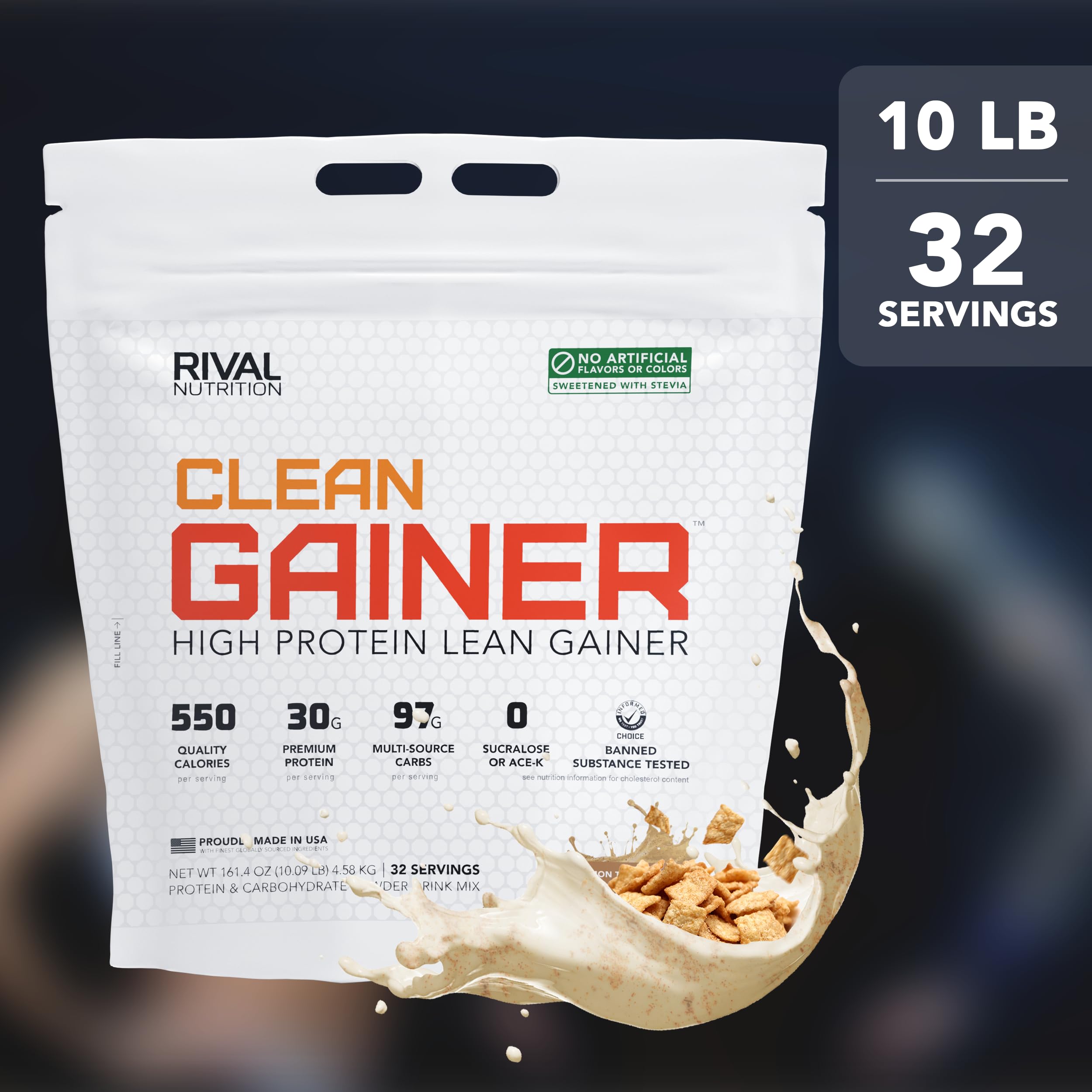RIVAL NUTRITION consumo en gimnasio para apoyar entrenamientos intensos y energía
