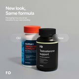 Ro ingredientes clave en escena: ashwagandha, magnesio y zinc visualizados