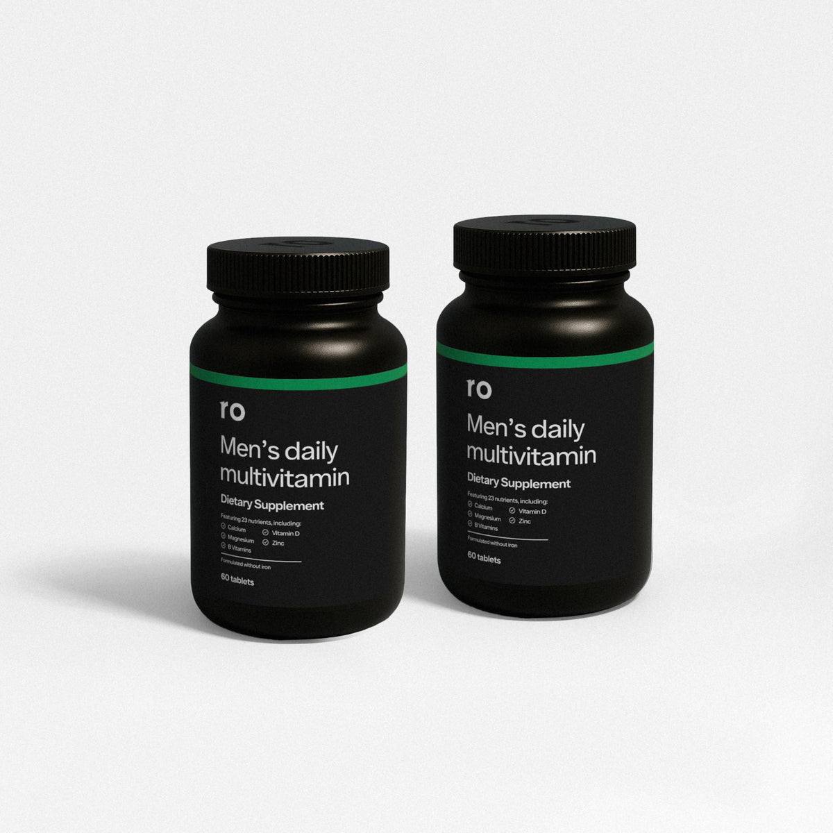 Ro multivitamínico frontal del empaque mostrando etiqueta clara y beneficios