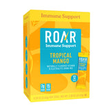 ROAR textura del polvo mango en primer plano que facilita mezcla rápida