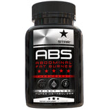 Rockstar Abs frente del envase mostrando diseño y beneficio de quema