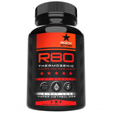 Rockstar frasco frontal mostrando el envase y beneficios termogénicos