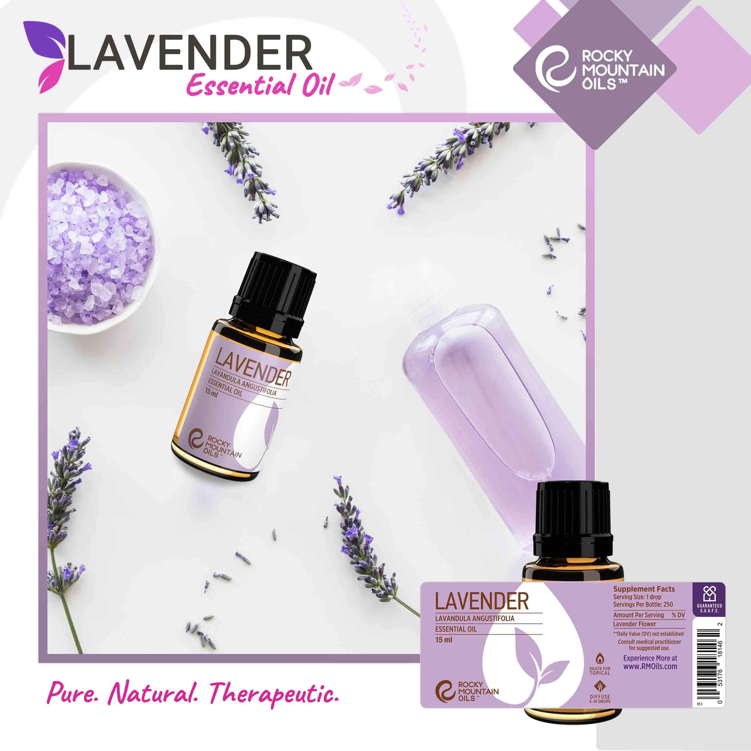 Rocky Mountain Oils mezcla de limpieza casera con vinagre y lavanda aromatizante