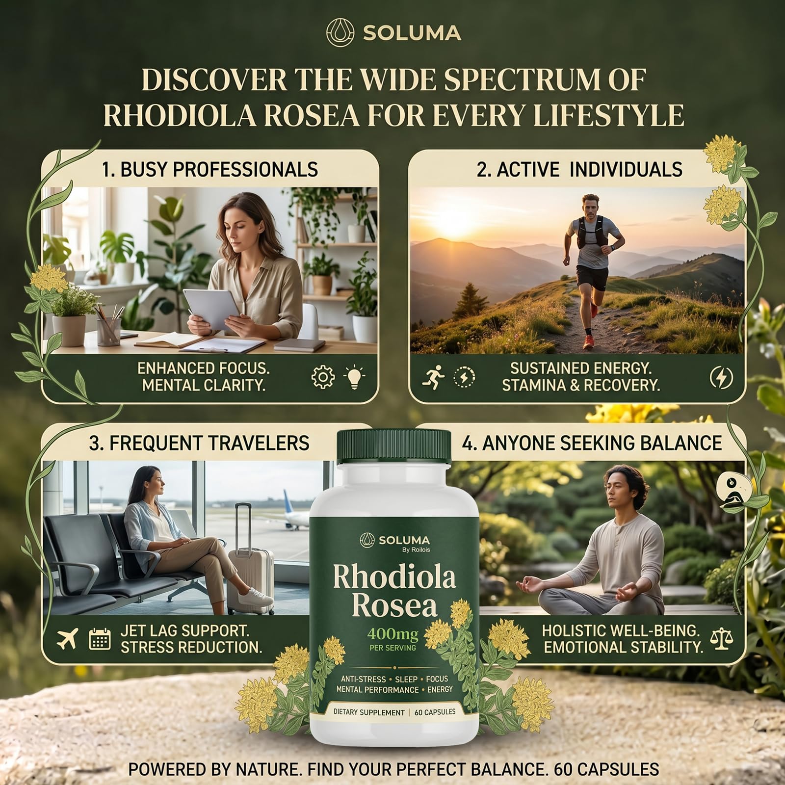 Roilois soluma etiqueta legible con ingredientes y recomendaciones visibles