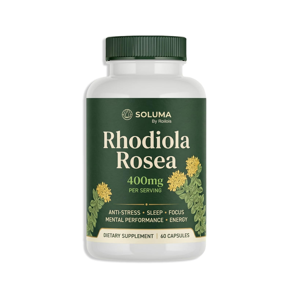 Roilois soluma vista frontal del envase que facilita identificación rápida