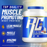 Ronnie Coleman batido en vaso listo para beber, sabor vainilla cremoso