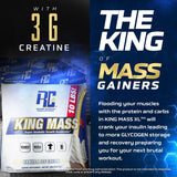 ronnie coleman etiqueta con ingredientes mostrando creatina y glutamina incluidos