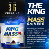 Ronnie Coleman etiqueta nutricional en primer plano con datos de macronutrientes