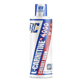 Ronnie Coleman botella frontal mostrando etiqueta y beneficio de conveniencia