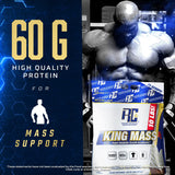 Ronnie Coleman shake en vaso listo para beber, aporta más de 1,000 calorías por porción