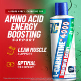 Ronnie Coleman primer plano del líquido Berry Blast y su textura lista para tomar
