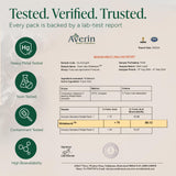 ROOT LABS etiqueta y COA visible reforzando transparencia de pruebas