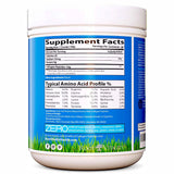 Root Vitality polvo mezclado en smoothie para textura cremosa y proteína