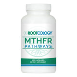 Rootcology MTHFR Pathways frontal del envase mostrando diseño y cantidad 120 cápsulas
