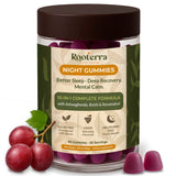 Rooterra Inner Bloom frasco frontal mostrando etiqueta y beneficios