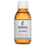 Rosita Real Foods envase frontal mostrando etiqueta y origen noruego, confianza y pureza