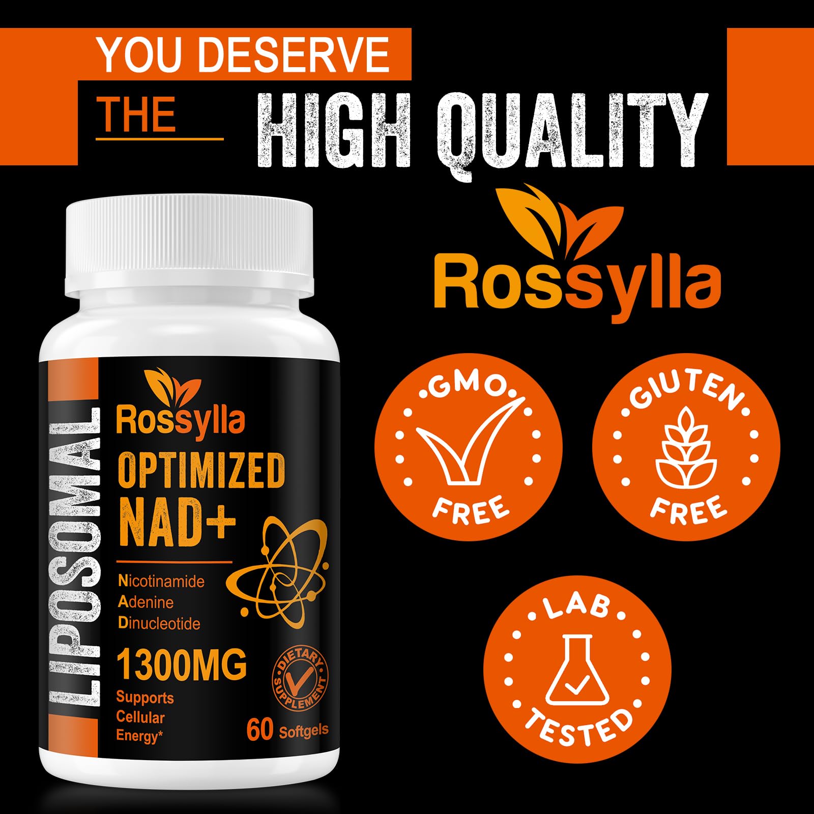 Rossylla detalle de formulación liposomal que ilustra protección y absorción