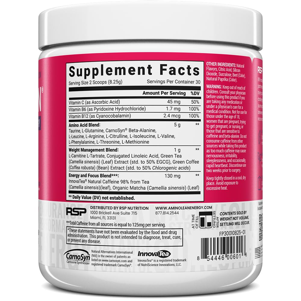 RSP NUTRITION cuchara con porción para dosificación precisa