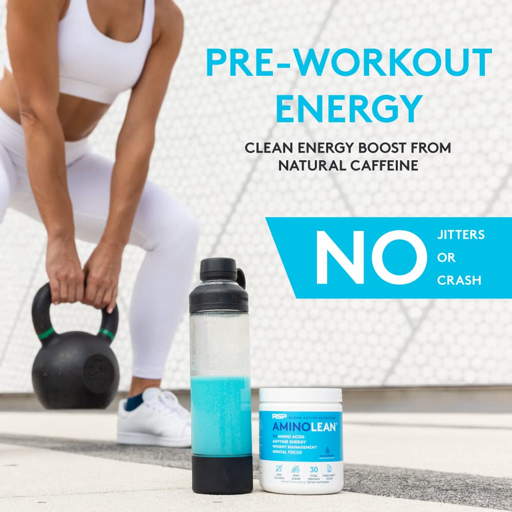 RSP NUTRITION bebida preparada en shaker lista antes de entrenar