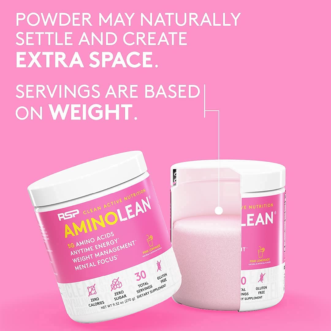 RSP NUTRITION AminoLean ambientación fitness para estilo de vida activo