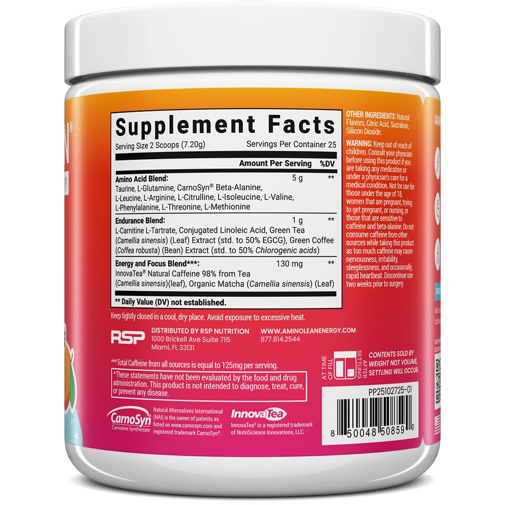 RSP NUTRITION polvo textura cercana que destaca facilidad de disolución