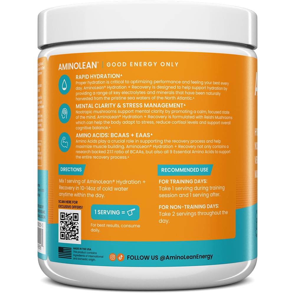 Escena de estilo de vida con RSP NUTRITION AminoLean en bolso de gimnasio para uso diario