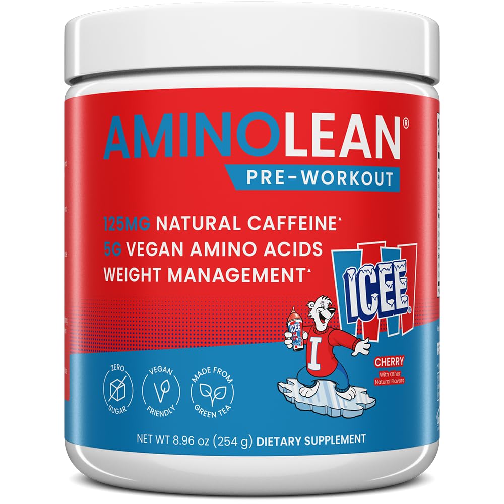 RSP NUTRITION AminoLean frasco frontal mostrando diseño y uso